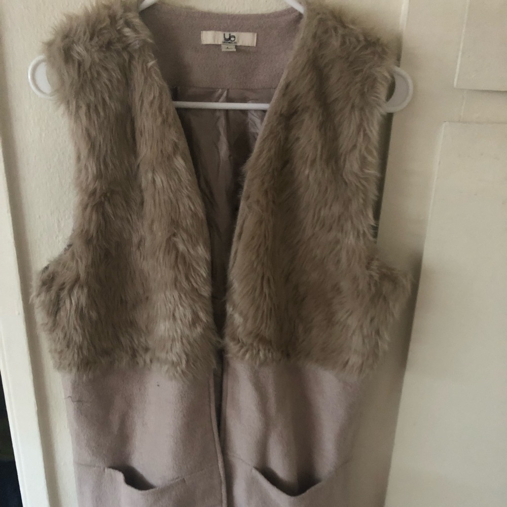Long Cardigan with fur